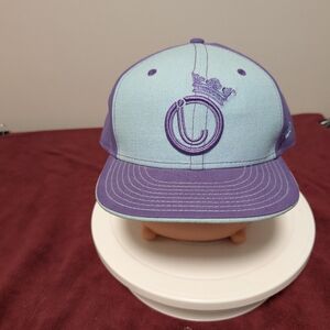 New Era Jiberish Blue/Purple Hat - Size 7 3/4